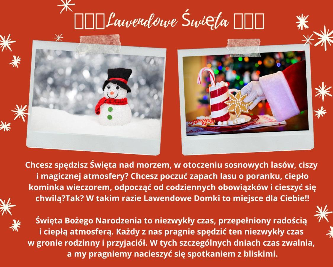 Lawendowe Domki Дзівнувек Екстер'єр фото
